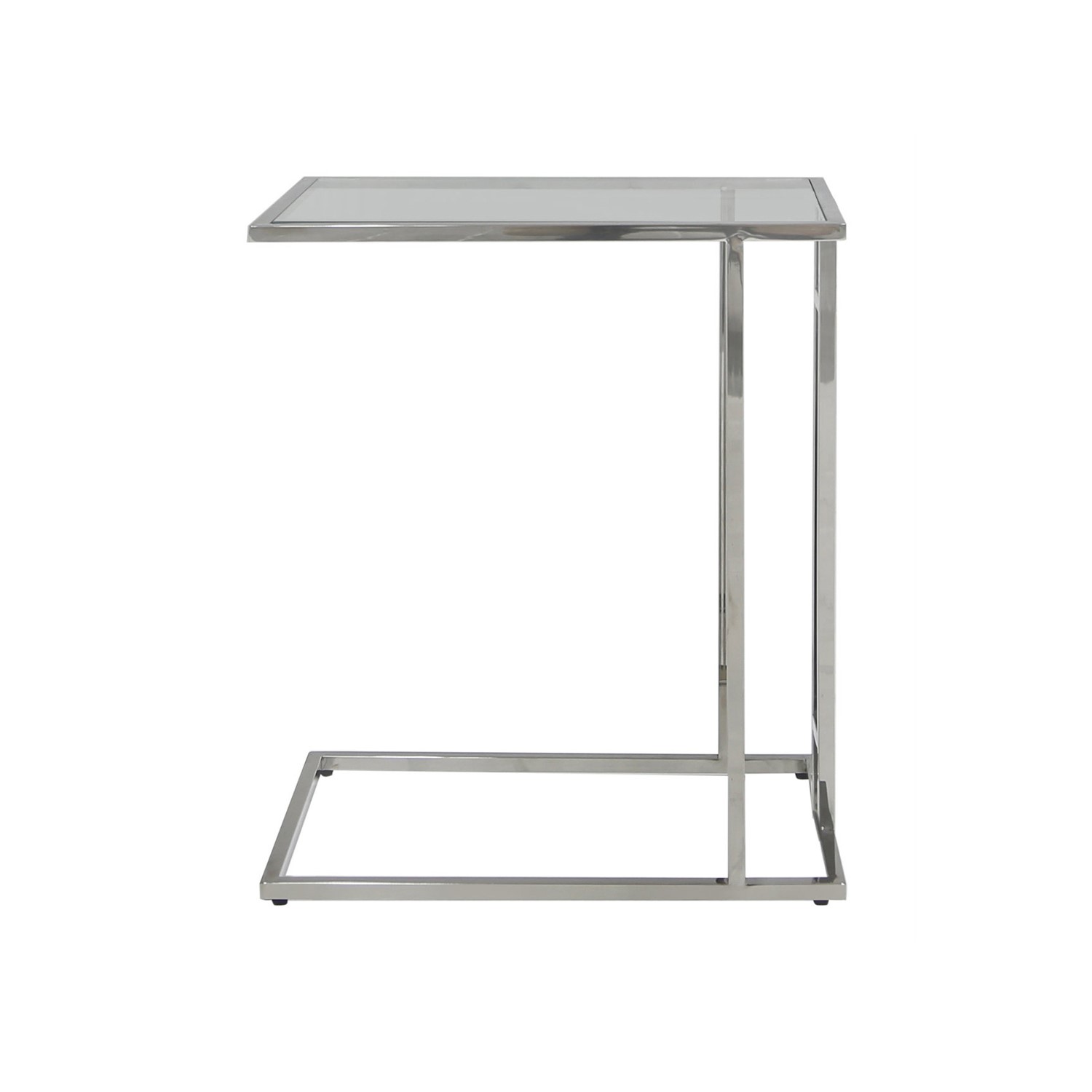 Read more about Harry stainless steel sofa table clear